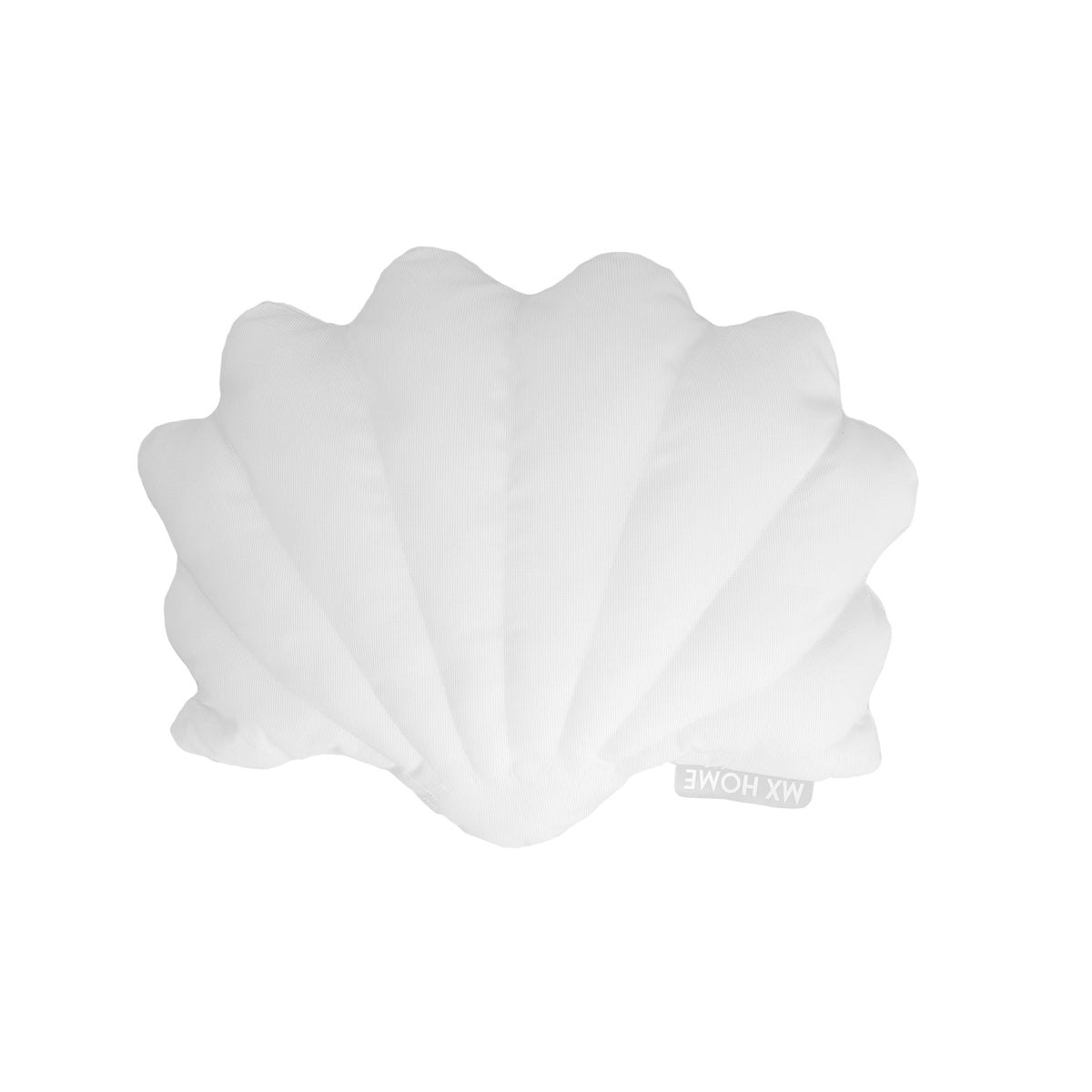 Shell cushion - Raffia or White or Blue - Outdoor