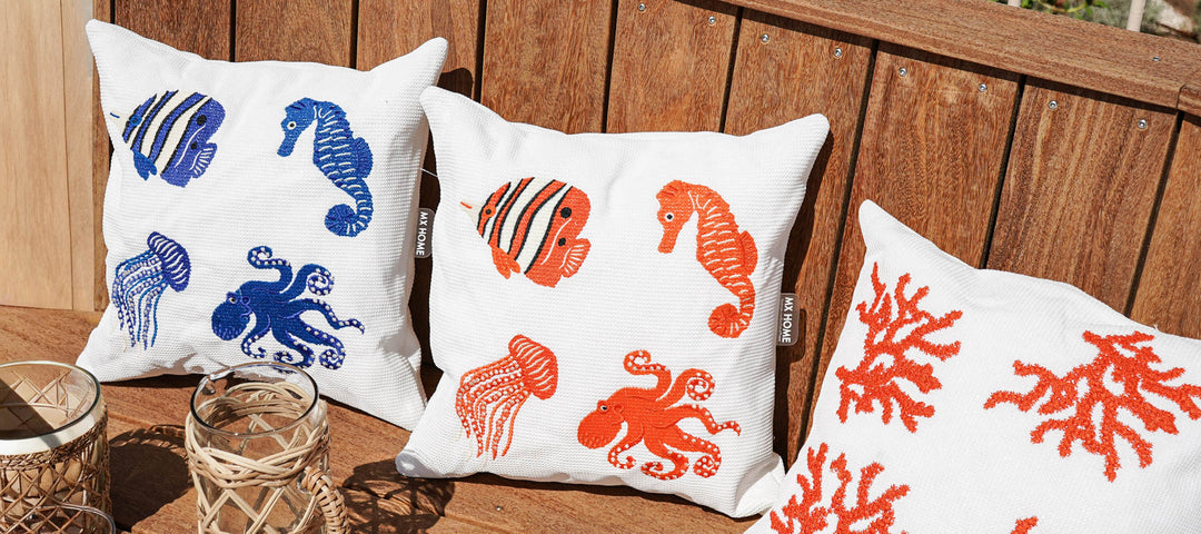 Coussins outdoor formes classiques