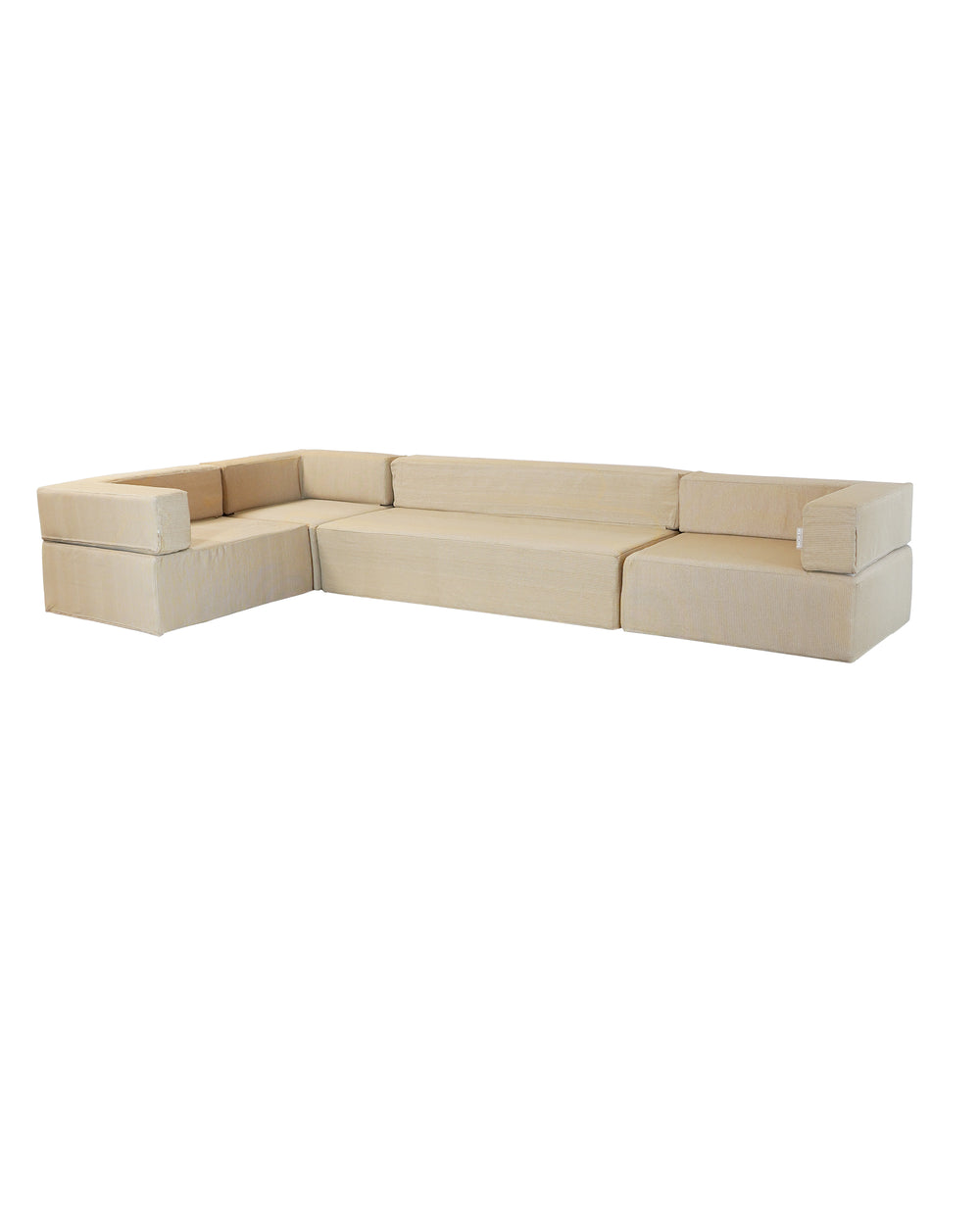 Canapé de jardin modulable — 6 places beige - MXHOME