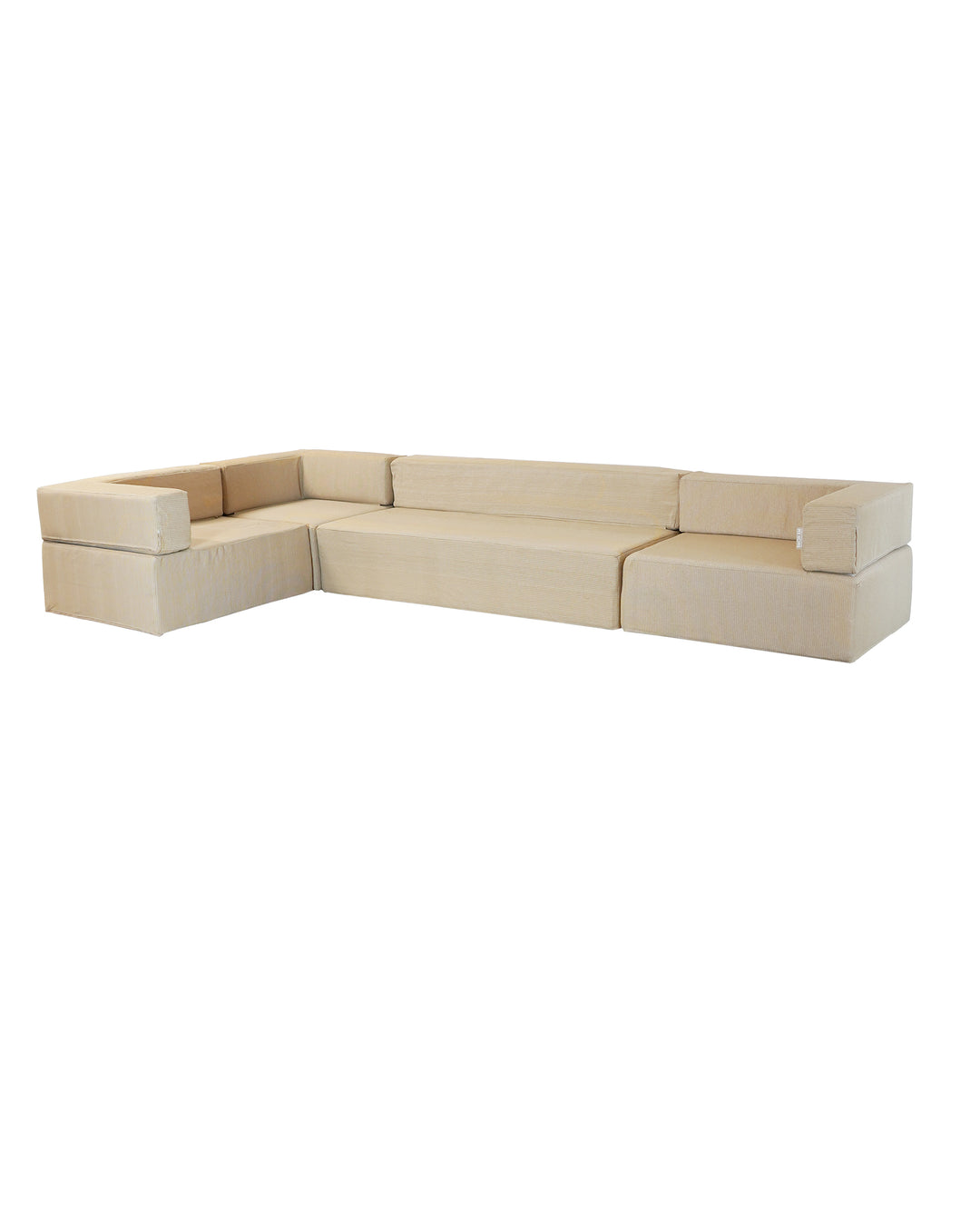 Canapé de jardin modulable — 6 places beige - MXHOME