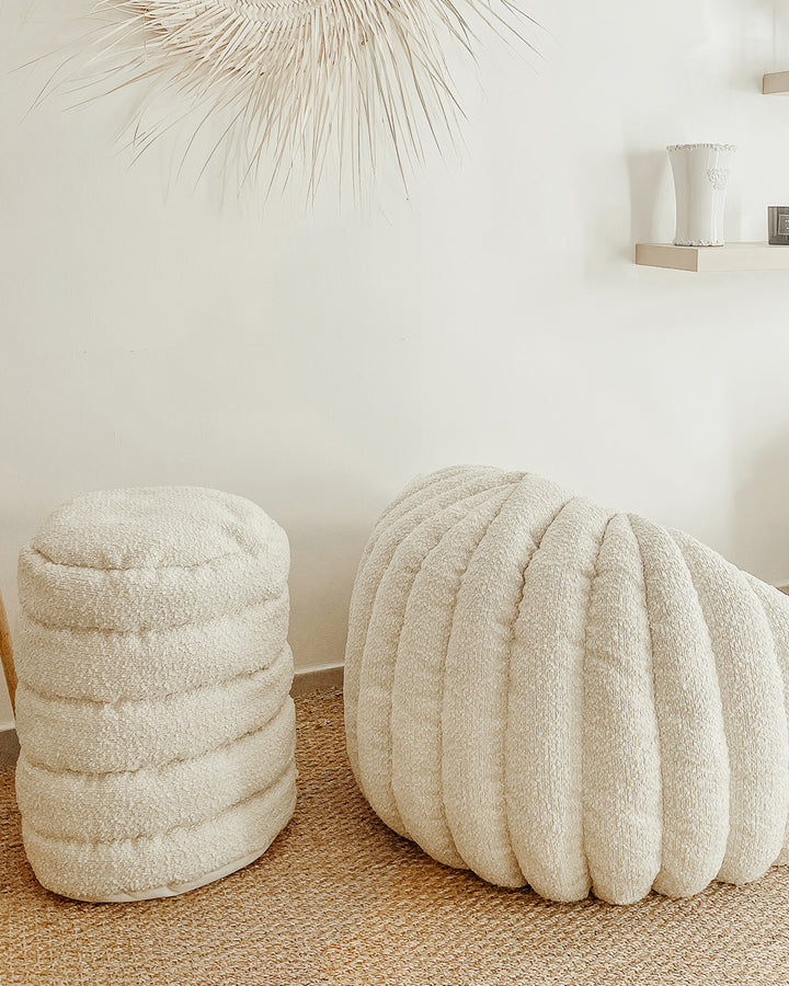Taburete Igloo - Lana rizada