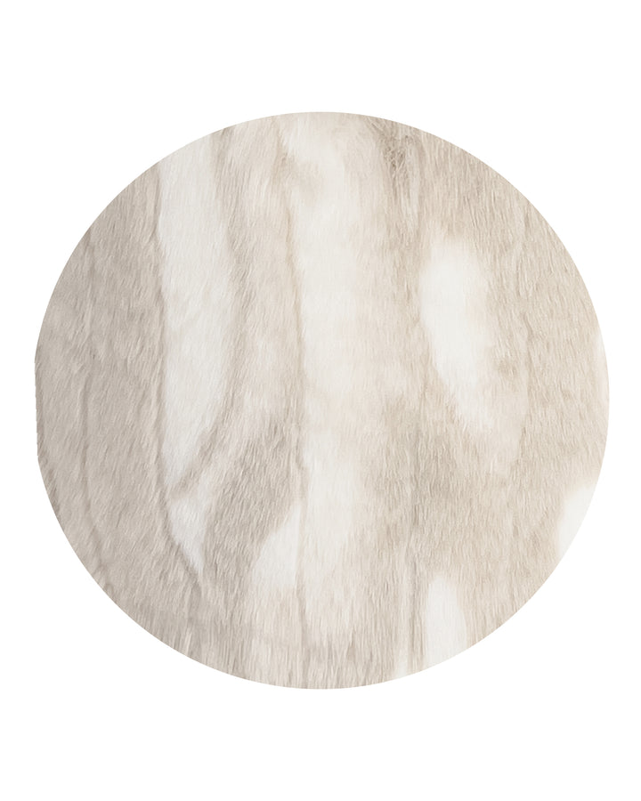Manta de pelo sintético - beige