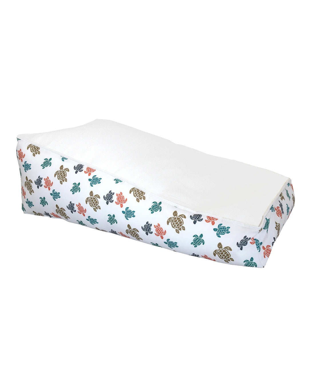 VILEBREQUIN x MX Home - Bain de soleil flottant - Blanc avec motifs tortues - MXHOME