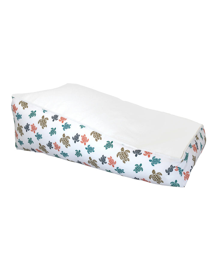 VILEBREQUIN x MX Home - Bain de soleil flottant - Blanc avec motifs tortues - MXHOME