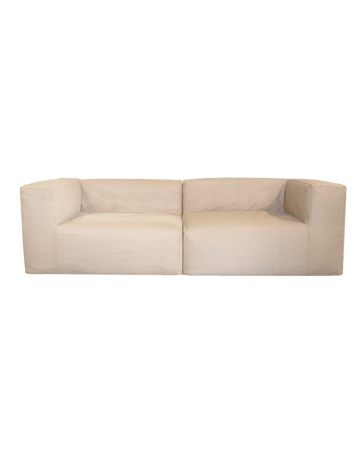 Modular Sofa - Removable Cover 3-Seater - Raffia Beige