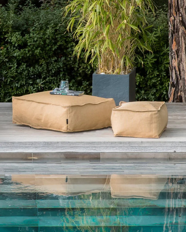 Coussins de sol - Effet raphia ou blanc - MXHOME