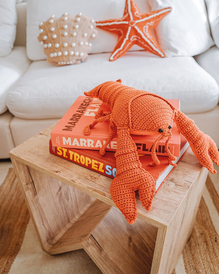 Coussin homard crochet - Orange - Extérieur - MXHOME