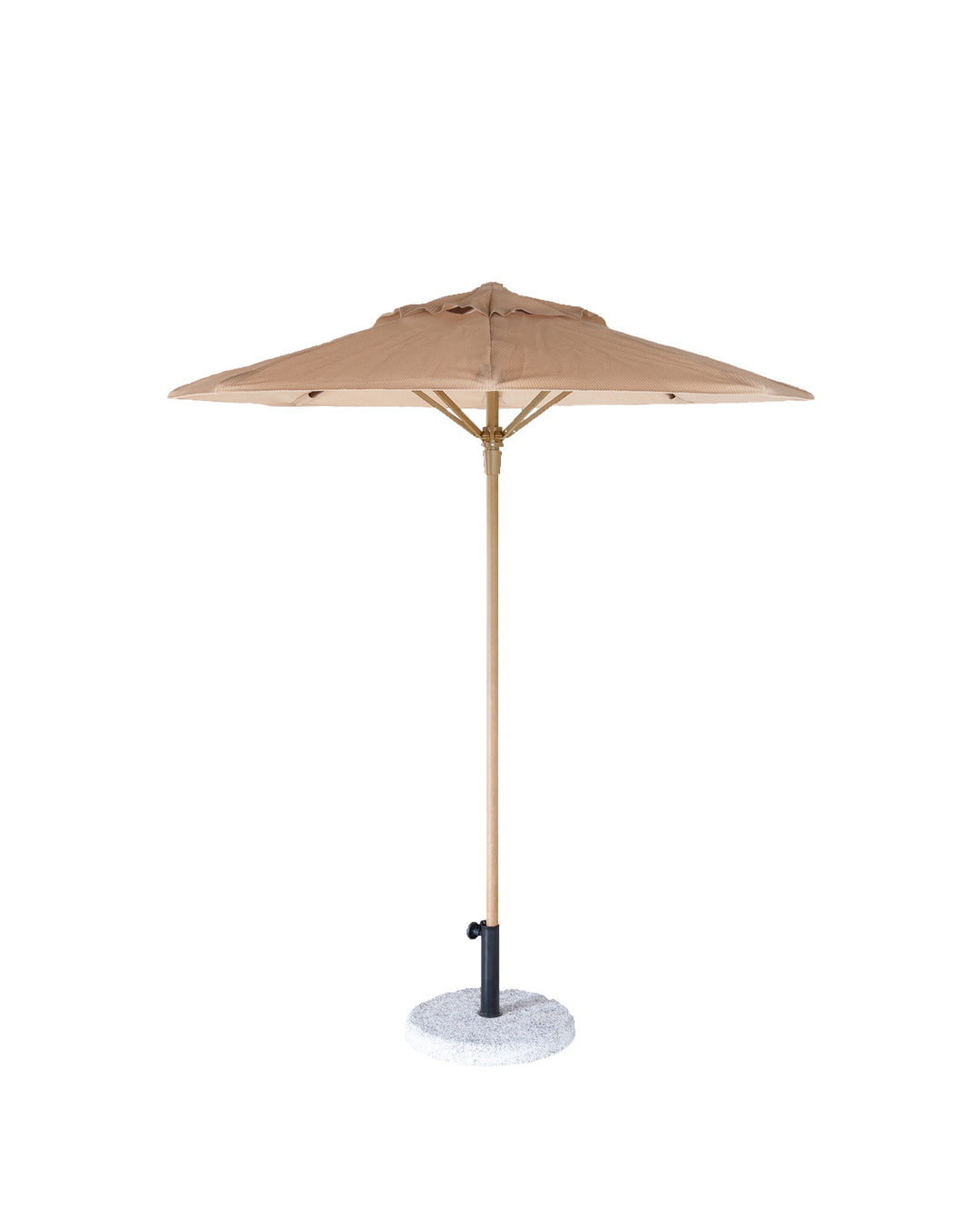 Parasol rond 2m - Beige raphia ou fibre de coco - MXHOME