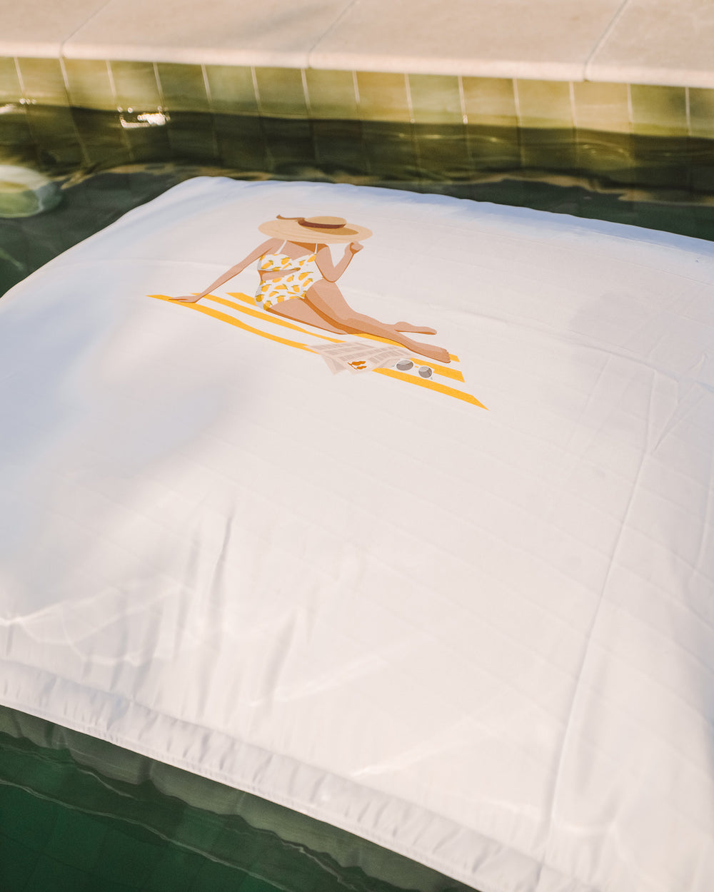 Pouf XL flottant - Pin-up style rétro - MXHOME