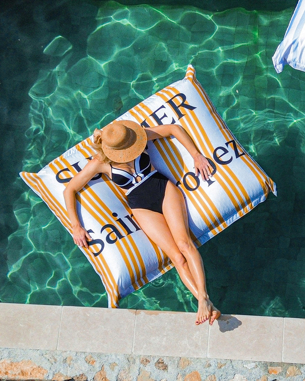 Pouf XL flottant Riviera - "Summer in St Tropez" - MXHOME
