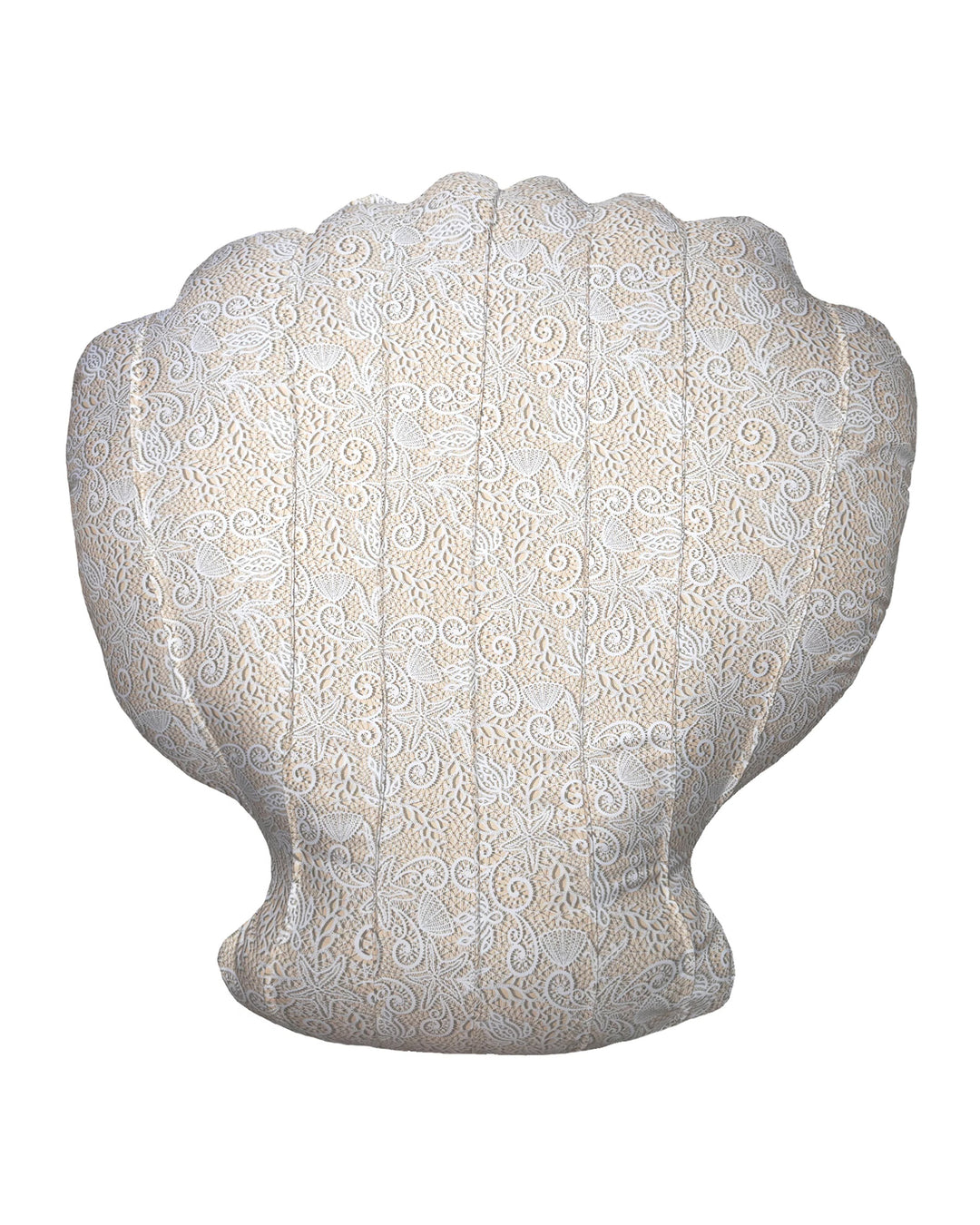 VILEBREQUIN x MX Home - Pouf XL flottant coquillage - Motifs dentelles - MXHOME