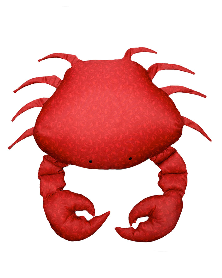 VILEBREQUIN x MX Home - Pouf XL flottant crabe - Rouge avec motifs - MXHOME