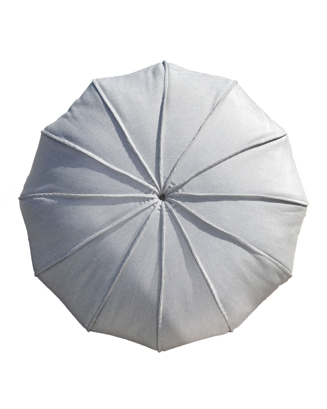 Pouf XL flottant Oursin -Effet raphia ou gris - MXHOME