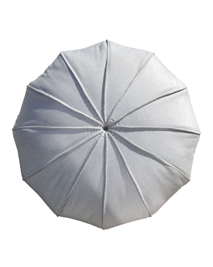 Pouf XL flottant Oursin -Effet raphia ou gris - MXHOME