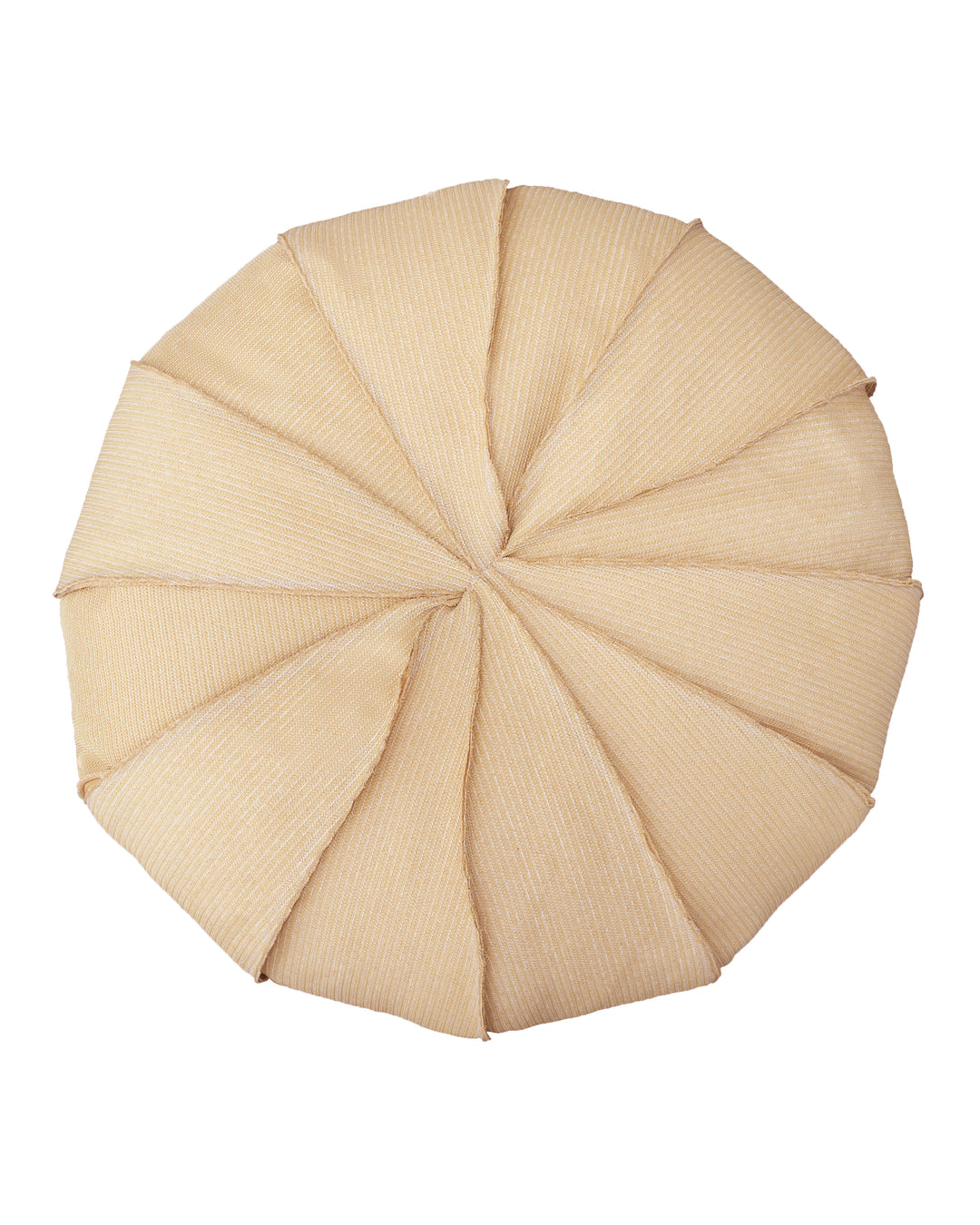 Pouf XL flottant Oursin -Effet raphia ou gris - MXHOME