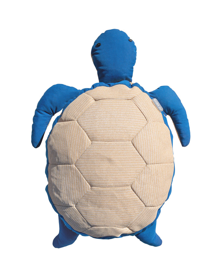 Pouf XL flottant en forme de tortue