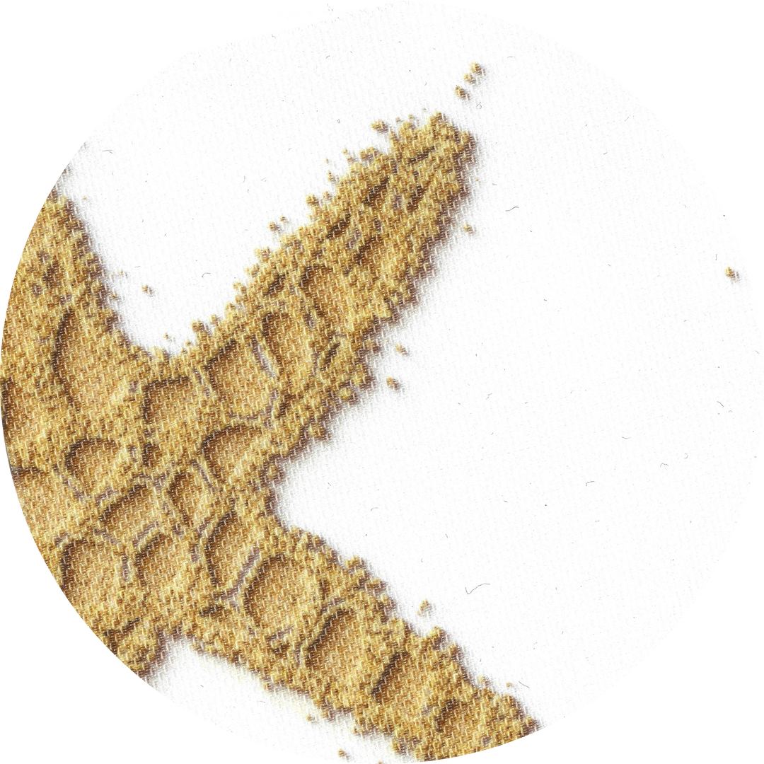 VILEBREQUIN x MX Home - Bain de soleil flottant - Beige raphia - Etoiles de mer - MXHOME