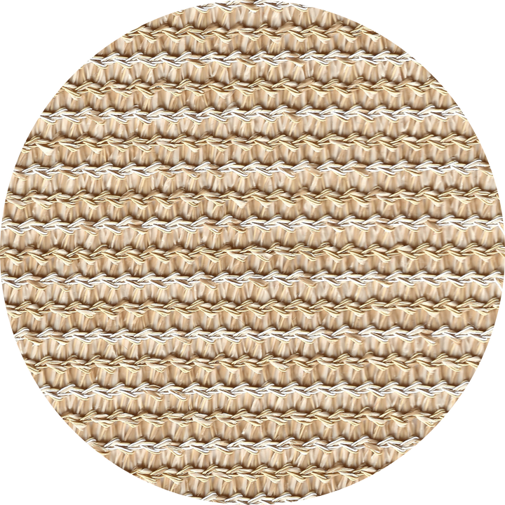 VILEBREQUIN x MX Home - Coussin broderies poulpes -  Beige raphia - MXHOME