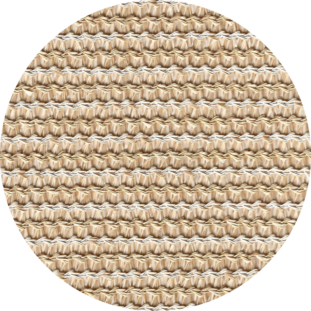 Lit bain de soleil - Structure complète réglable noir ou beige - Beige raphia - MXHOME