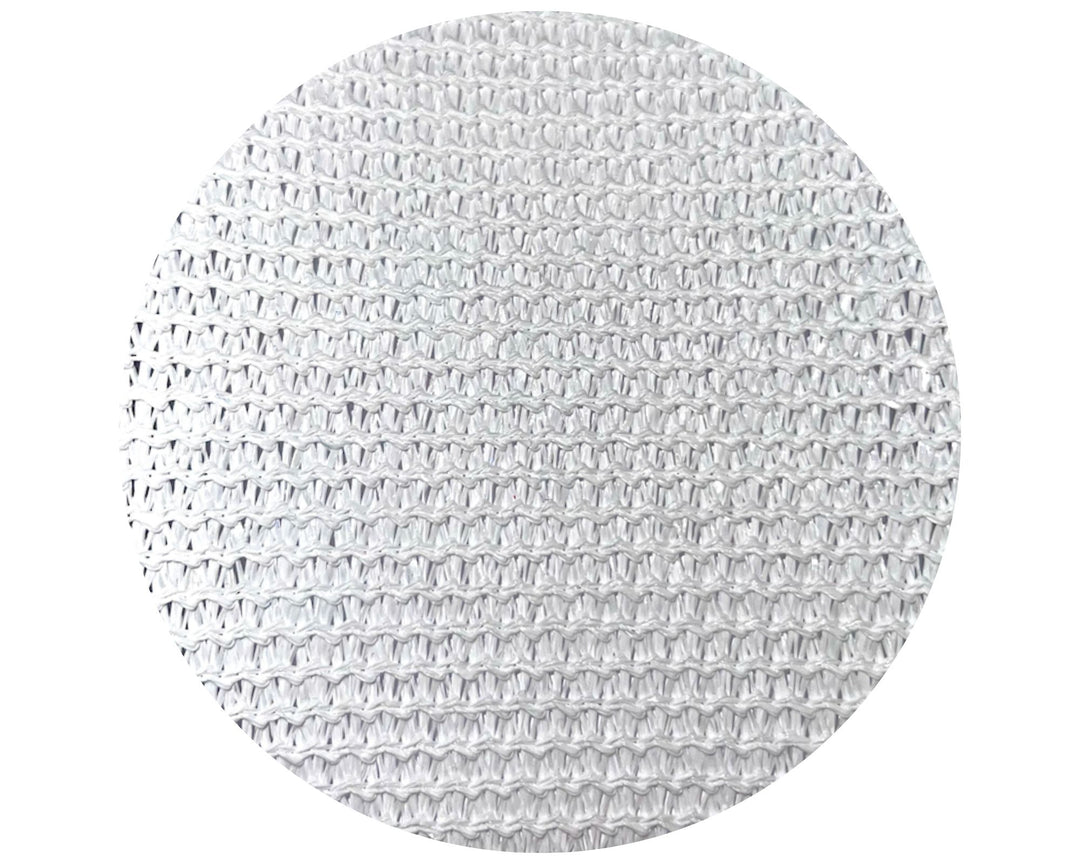 Échantillon de tissu blanc nid d’abeille utilisé pour les produits de la collection extérieur