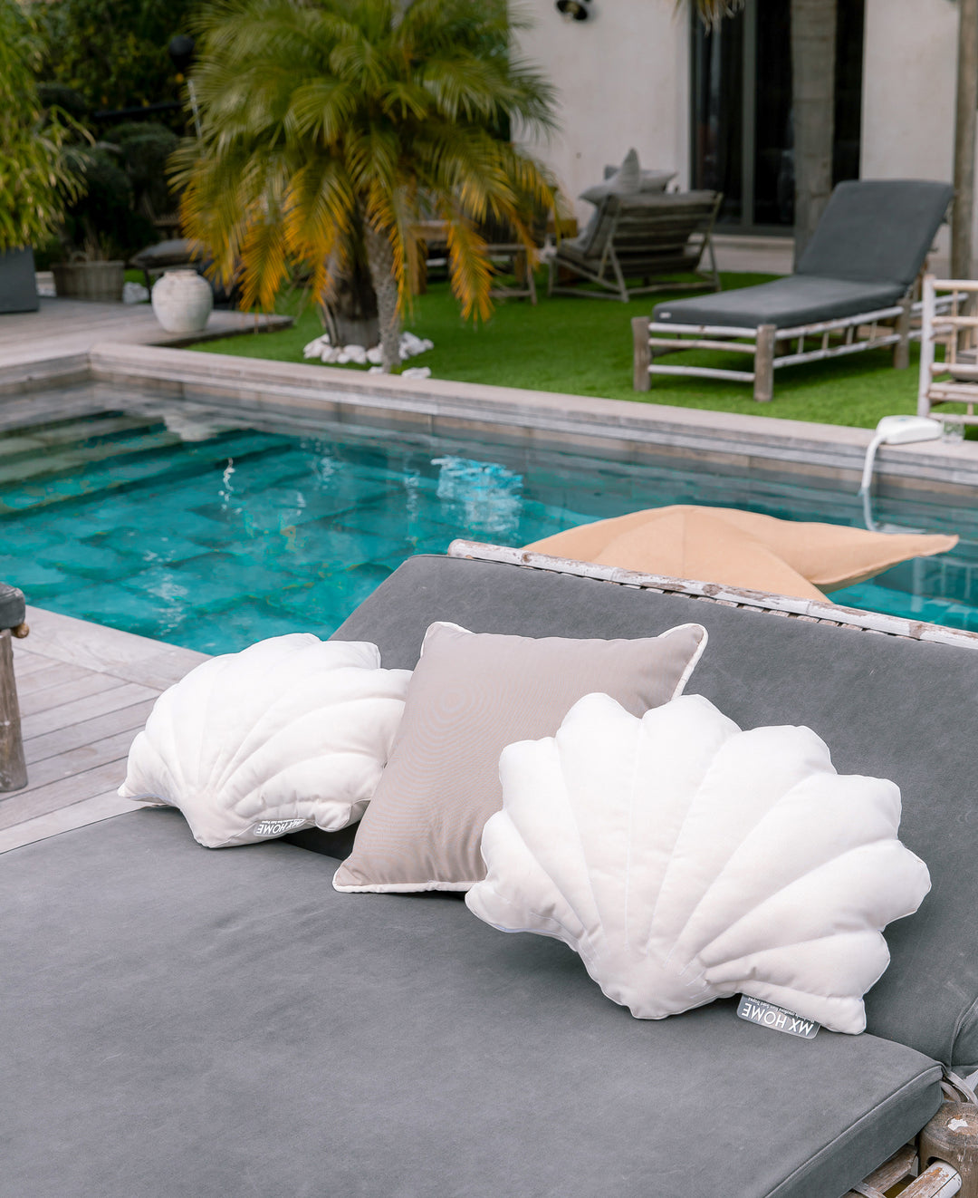 Coussin carré - Plusieurs coloris - Extérieur - MXHOME